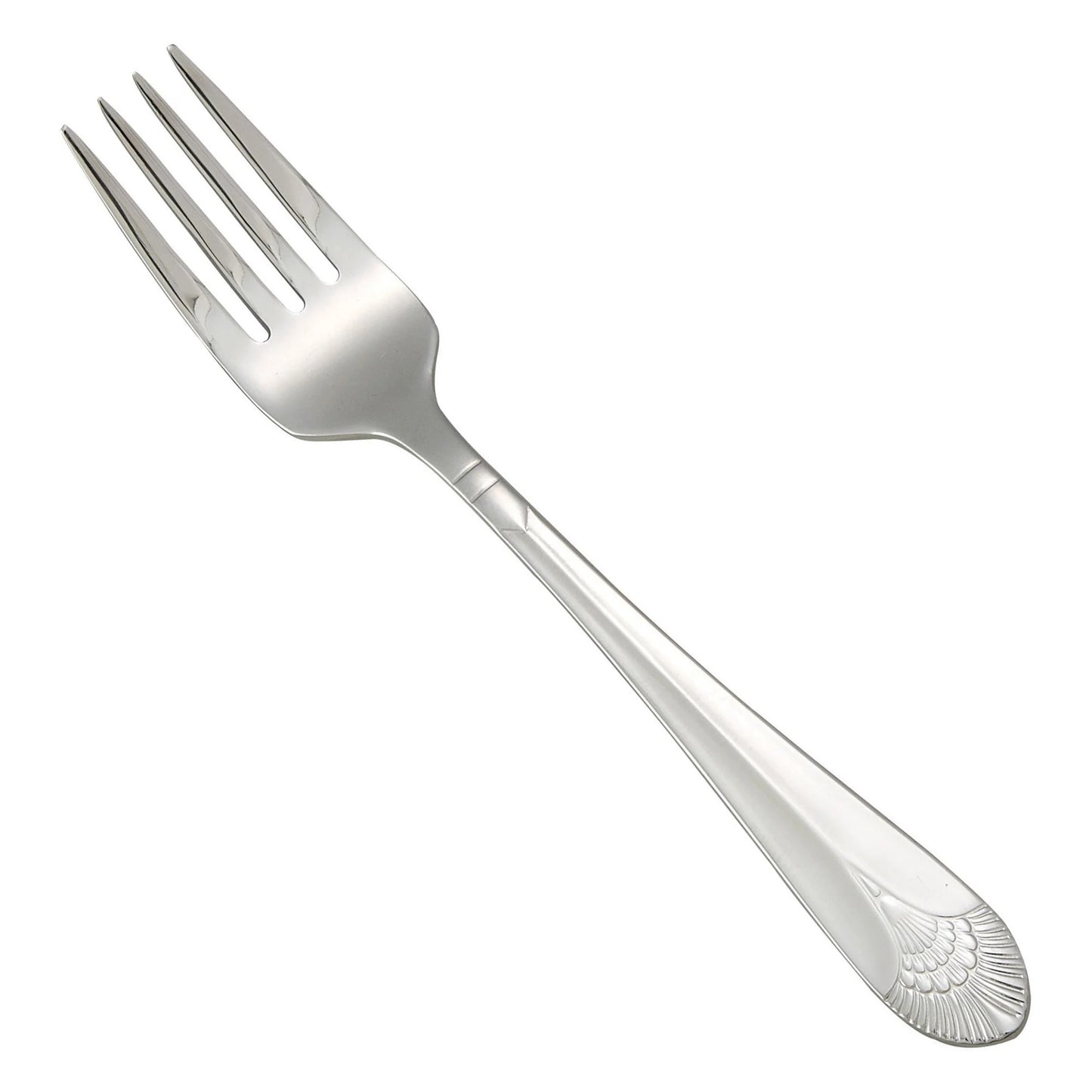 Winco Peacock Salad Fork, 18/8 Extra Heavyweight