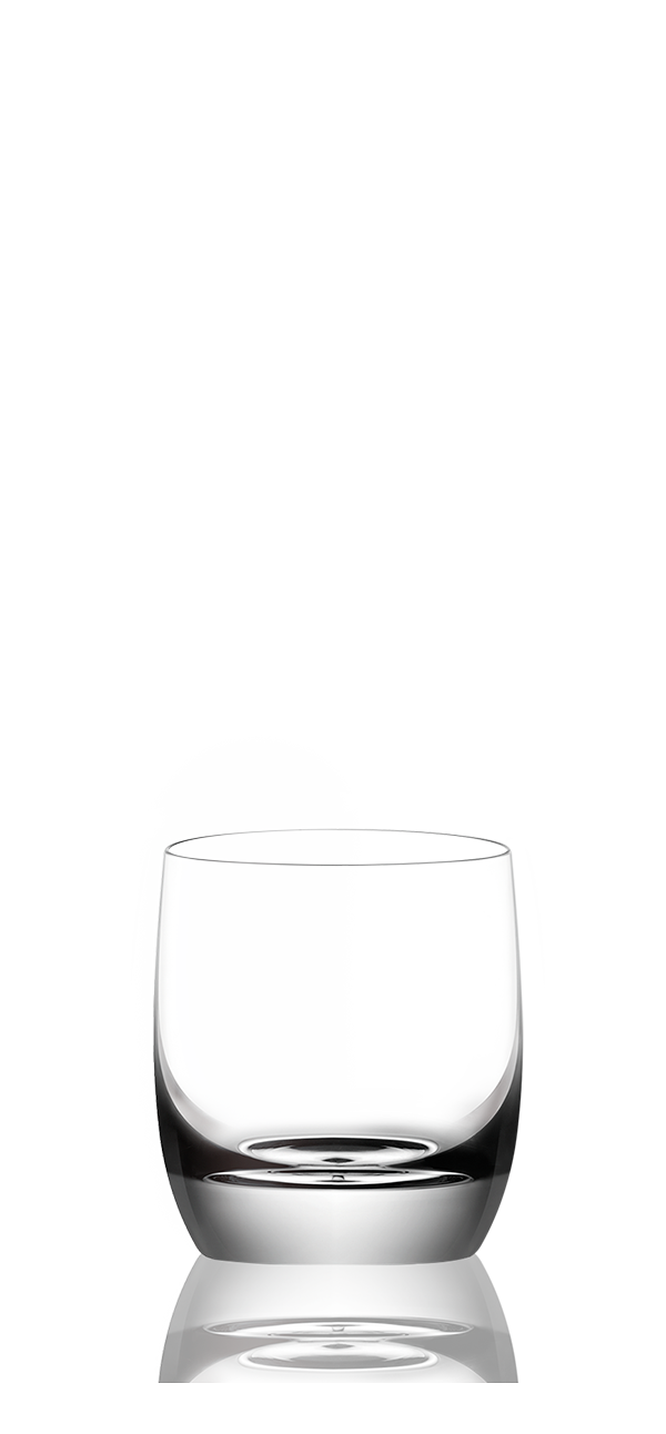Lucaris Hong Kong Hip Rocks Glass – Titanium Crystal, 9.6 oz, 6/Case