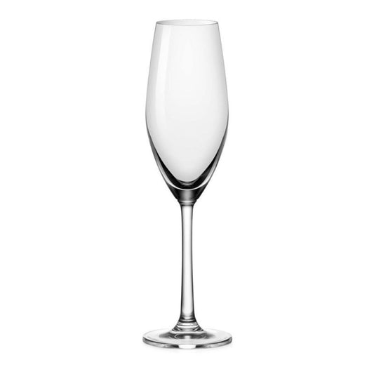 Ocean Glass Sante Sheer Rim Champagne Flute – 7.25 oz, 6/Case