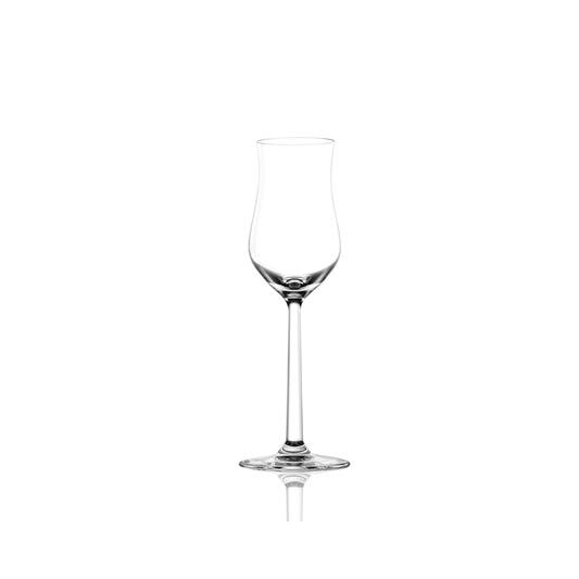 Lucaris Shanghai Soul Grappa Glass – Titanium Crystal, 4 oz, 24/Case