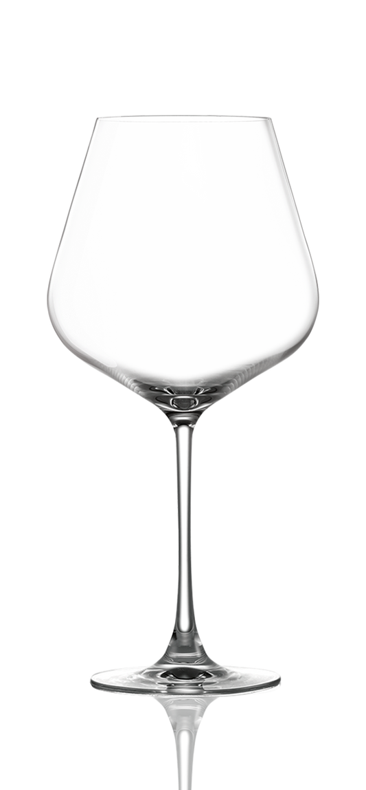 Lucaris Hong Kong Hip Burgundy Wine Glass – Titanium Crystal, 30.75 oz, 6/Case