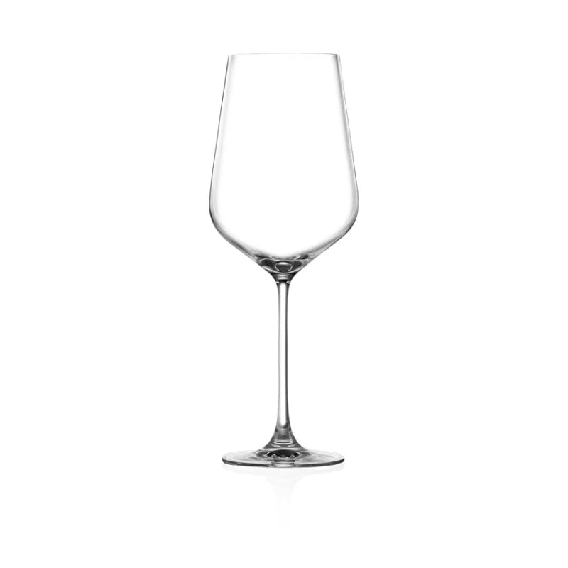 Lucaris Hong Kong Hip Bordeaux Wine Glass – 26 oz Titanium Crystal Red Wine Glass, 24/Case
