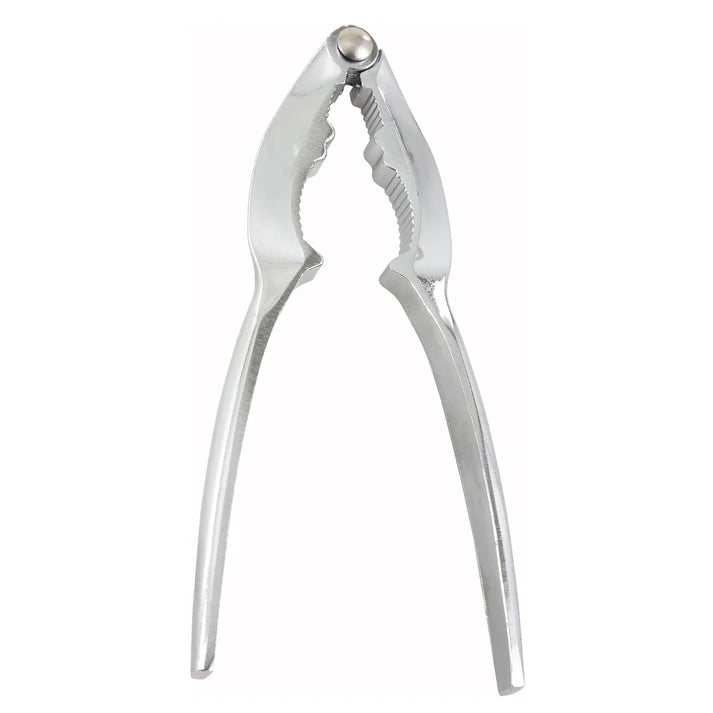 Winco LC-03 5-3/4" Chrome-Plated Zinc Alloy Lobster & Crab Cracker
