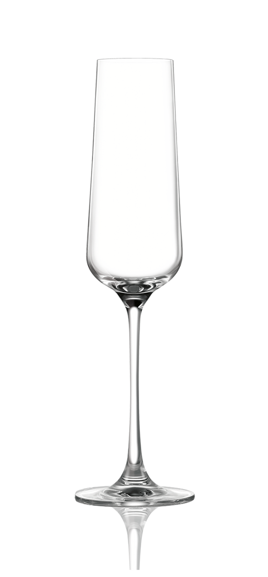 Lucaris Hong Kong Hip Champagne Glass – Titanium Crystal, 9.1 oz, 6/Case