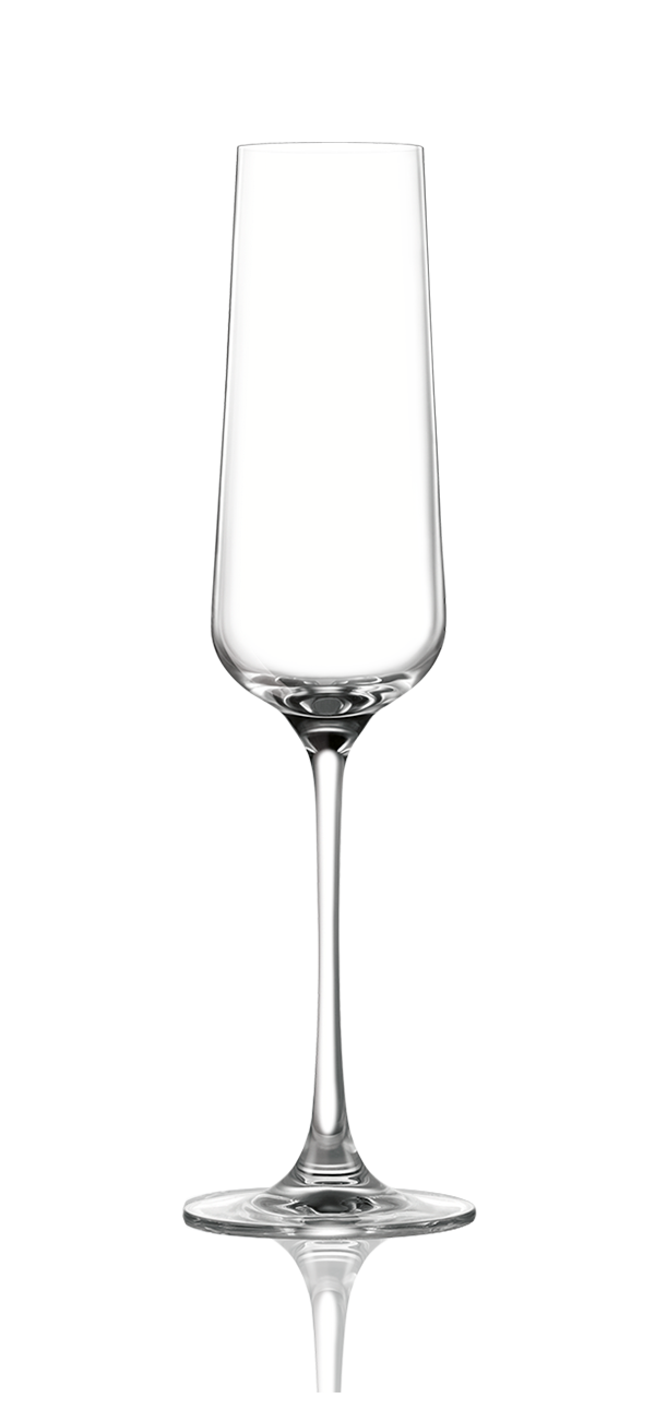 Lucaris Shanghai Soul Champagne Glass – Titanium Crystal, 8.5 oz, 24/Case
