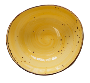 MCIC Organic 6 inch Yellow bowls, 6/Case image 0