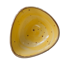 MCIC Organic 4.75" bowls Yellow, 12/case image 0