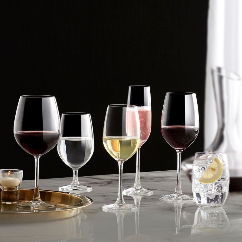 Ocean Glass Madison Sheer Rim Red Wine Glass – 15 oz, 6/Case