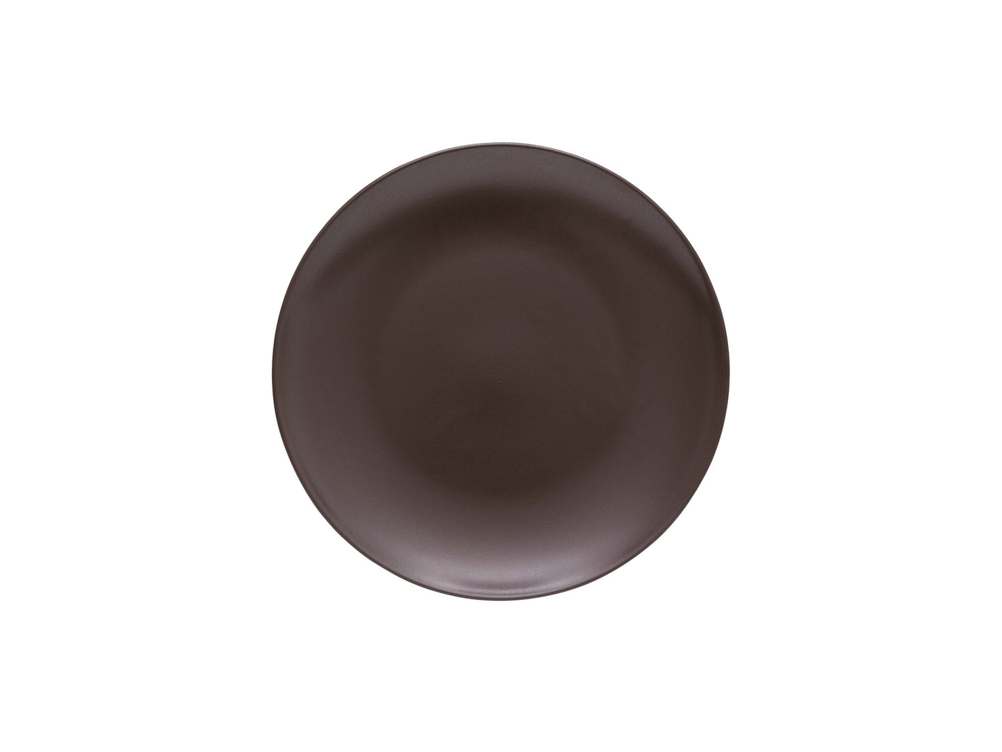 Porvasal Eclipse Flat Plate, 12.2" dia., round, porcelain, 6/case image 0
