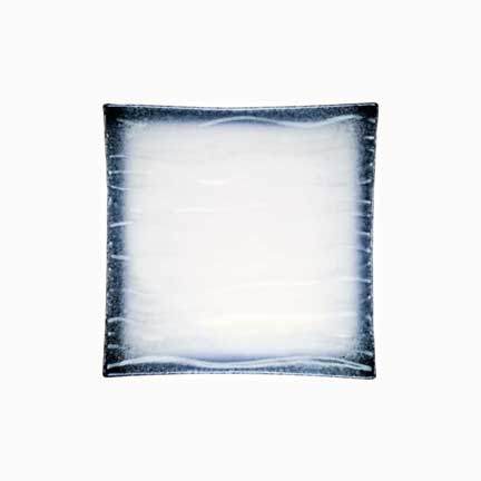 MCIC Bluestone 8 inch Square Plate, 4/Case image 0