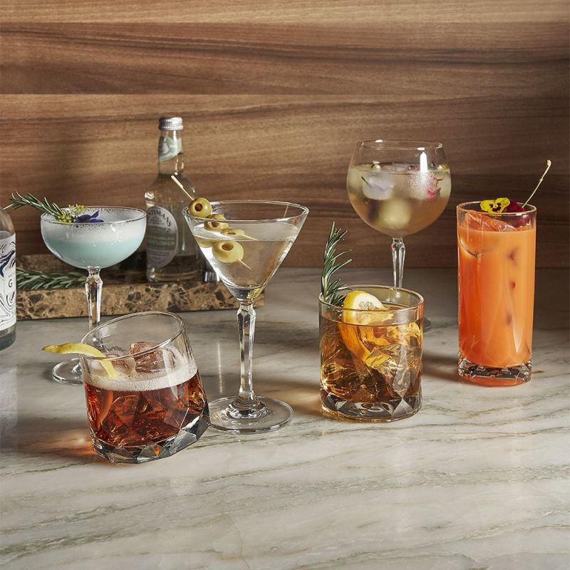 Ocean Glass Connexion Double Rocks Glass – 12 oz, 6/Case