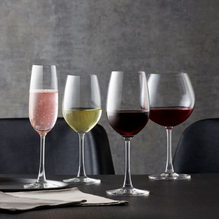 Ocean Glass Madison Sheer Rim Bordeaux Wine Glass – 21 oz, 6/Case