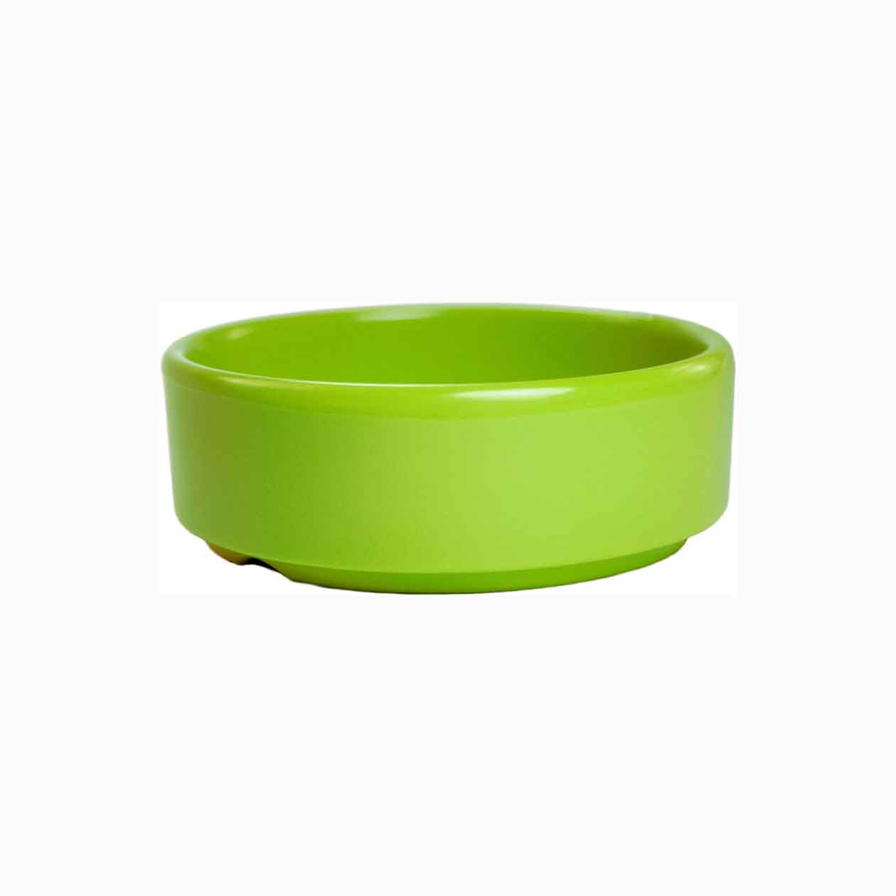 MCIC Green Melamine 2.75 inch Round Tray, 12/Case image 0