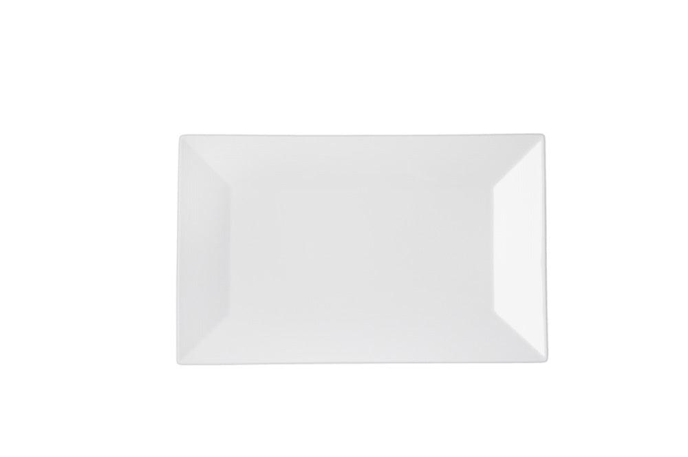 Fine Lines 12 inch Rectangle 3-section tray, 6/Case image 0