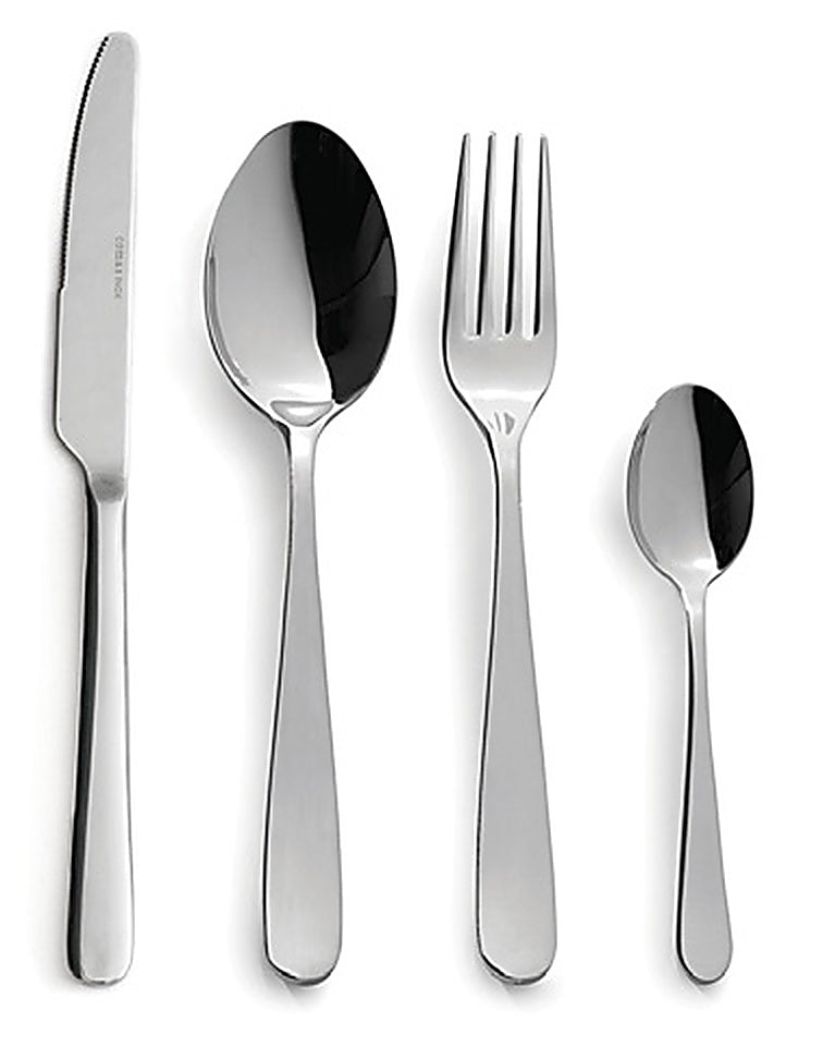 Comas Chef 18/10 Stainless Steel Coffee Spoon – 4.7" Commercial Espresso Spoon, 12/Case