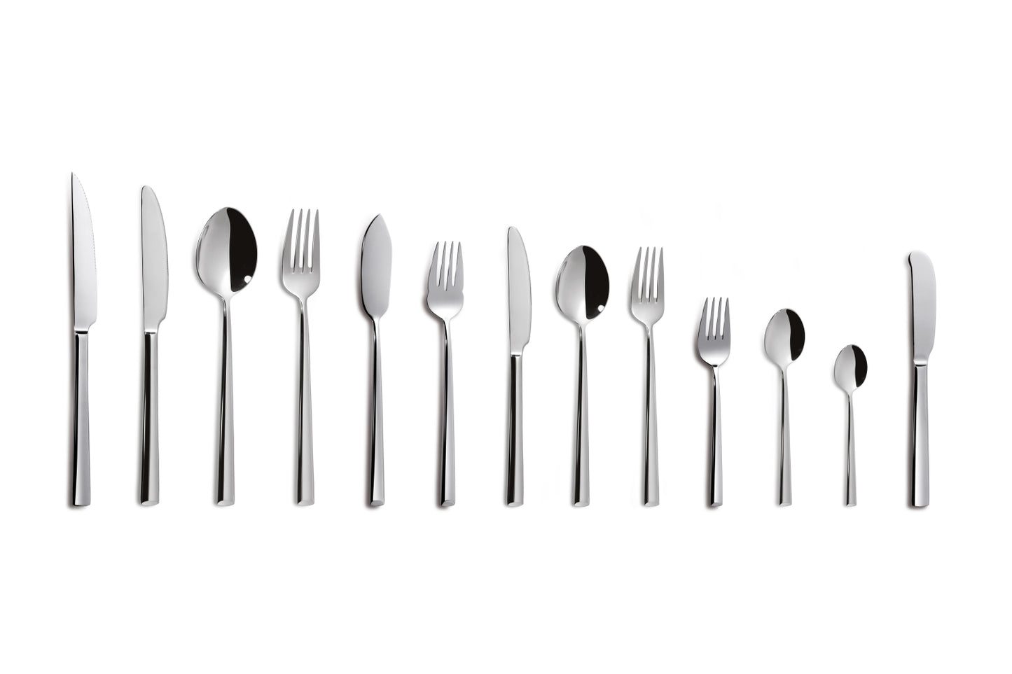 Comas Lotus Q5 8.1" 18/10 Stainless Steel Dessert Knife, 12/Case