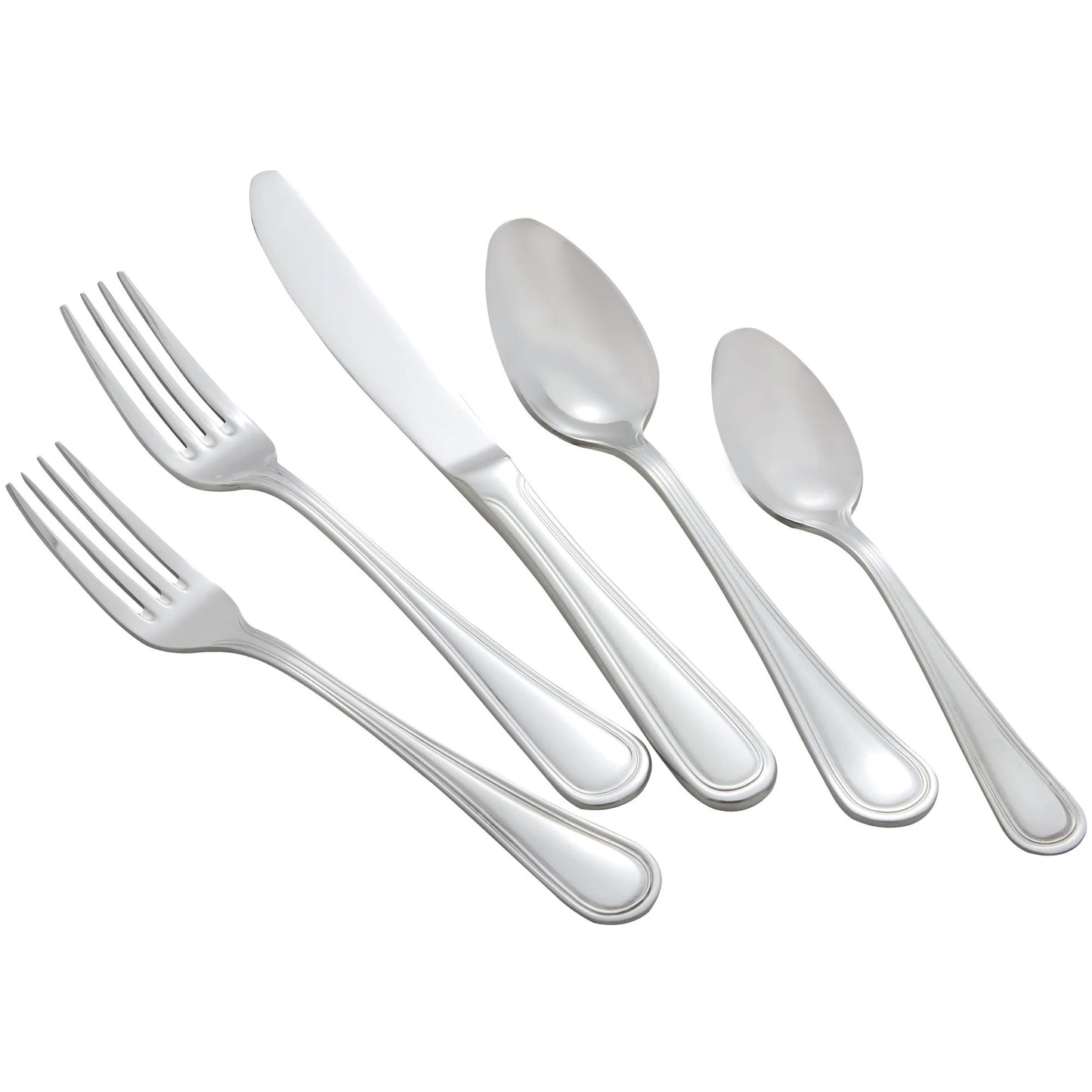 Winco Continental Dinner Spoon 7.25', 18/0 Extra Heavyweight