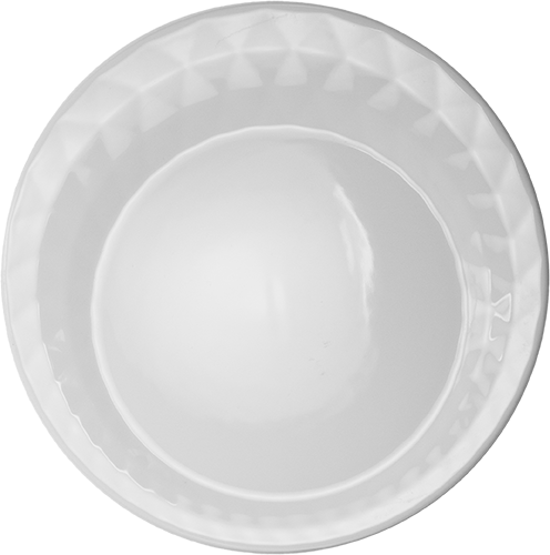 MCIC Diamond 10.5 inch Round Plate, 6/Case image 0