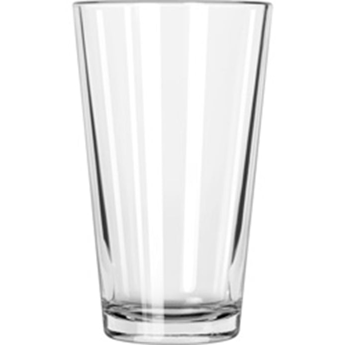 MCIC Mixing-Tumbler, 16 oz., 6"H, Rim tempered, glass, clear, Beer,(12 per case), 12/Case image 0
