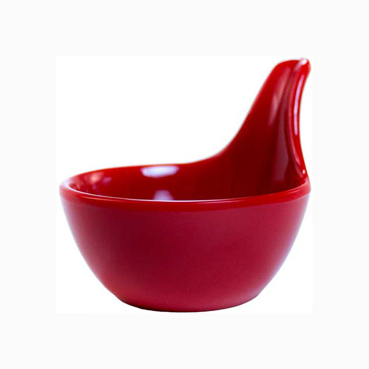Red Melamine 2.75 inch Spoon, 6/Case image 0