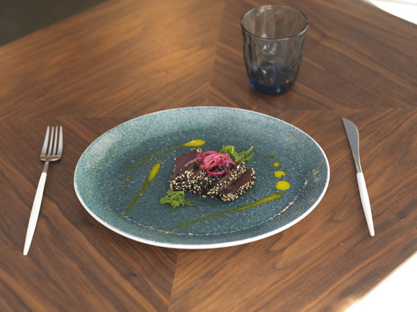 Porvasal Natur Sea Oval Tray, 12.2", oval,porcelin,