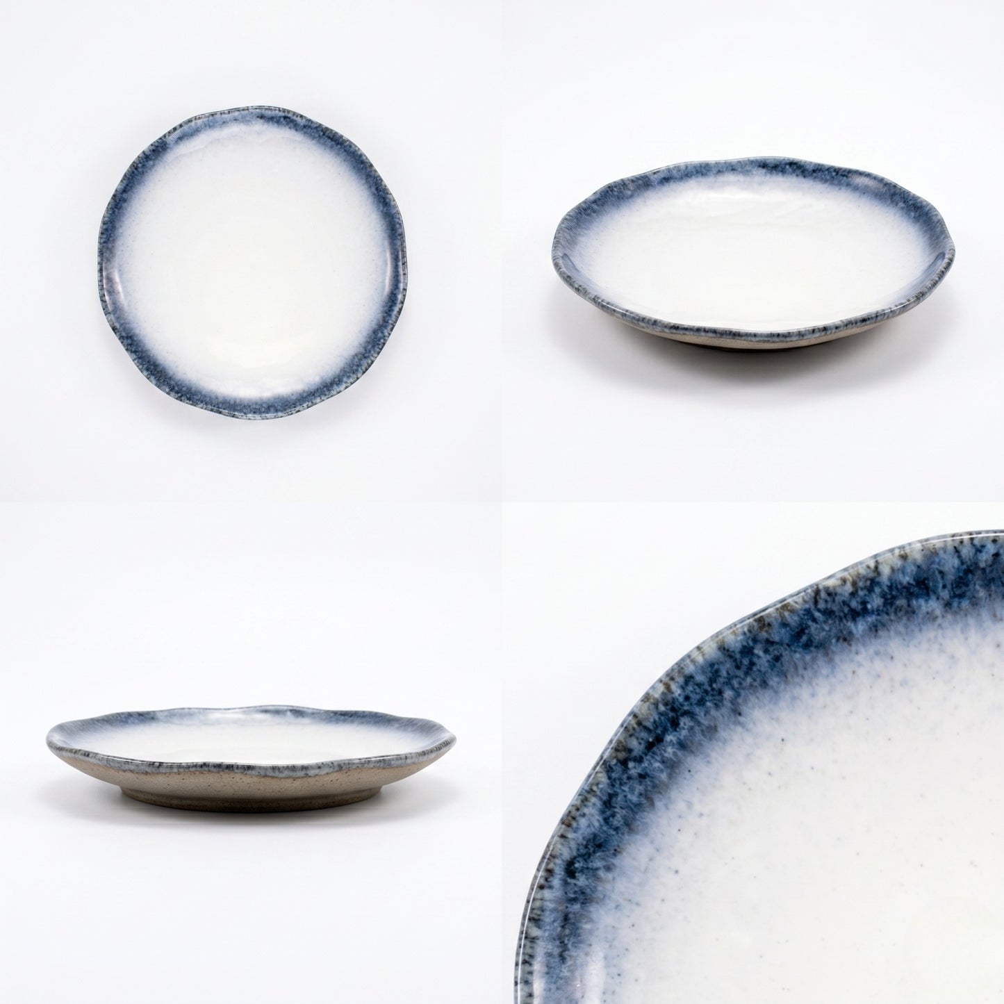 MCIC Bluestone 10 inch Round Plate, 4/Case