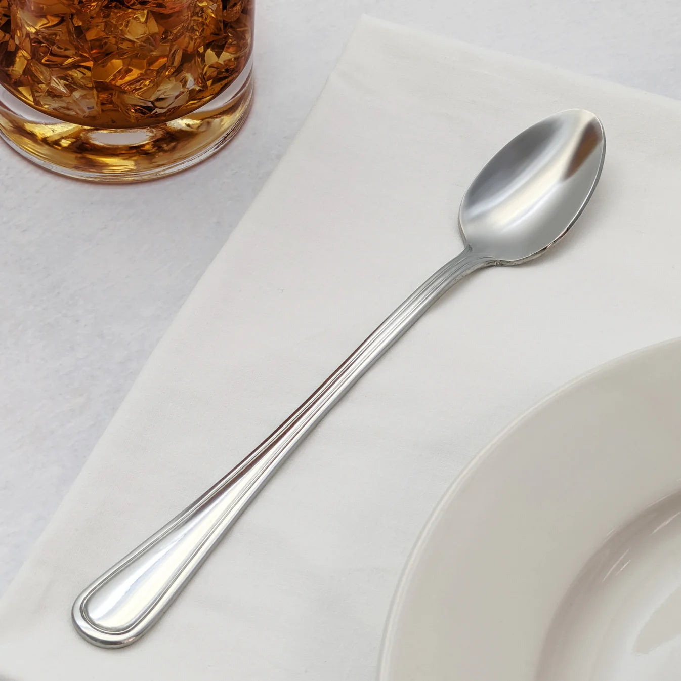 Winco Continental Iced Tea Spoon 7.5", 18/0 Extra Heavyweight
