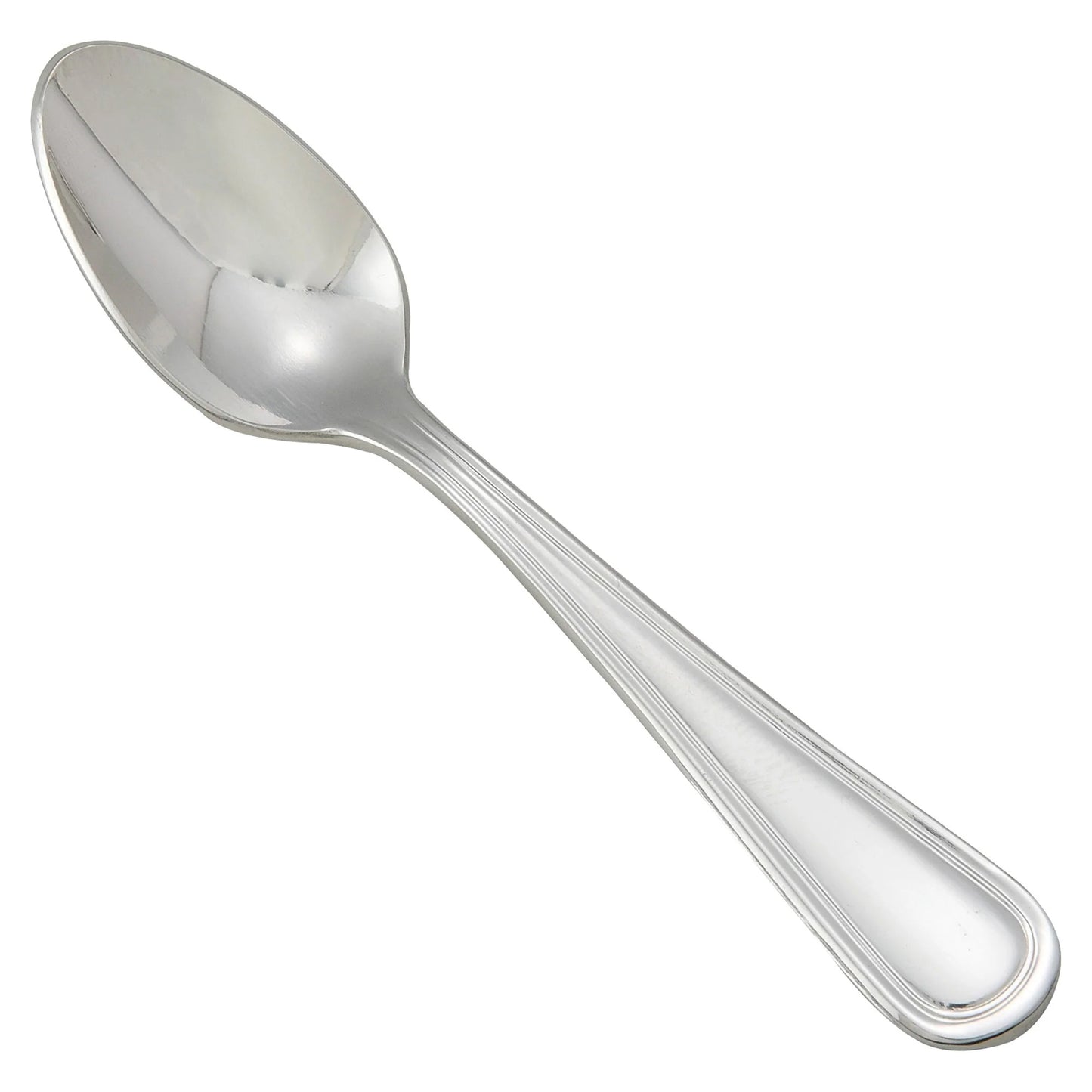 Winco Continental Demitasse Spoon 4.13 ", 18/0 Extra Heavyweight