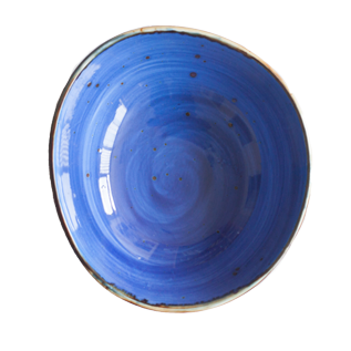 MCIC Organic 6 inch Blue bowls, 6/Case image 0