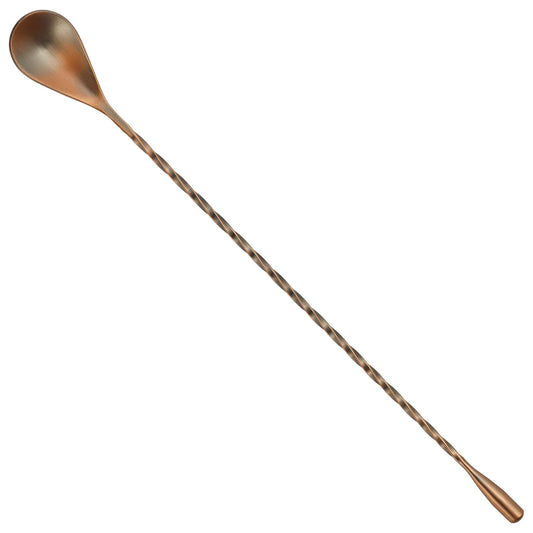 Winco After5 Bar Spoon – Antique Copper, 18/8 Stainless Steel Cocktail Spoon