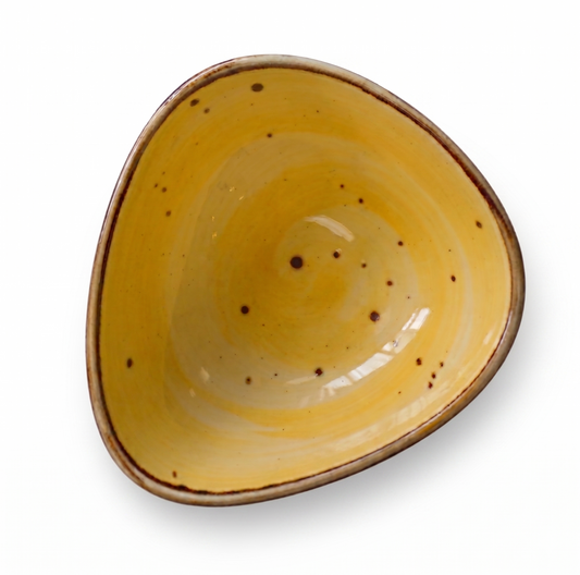 MCIC Organic 4.75" Yellow Porcelain Small Bowl, 6 oz., 12/Case