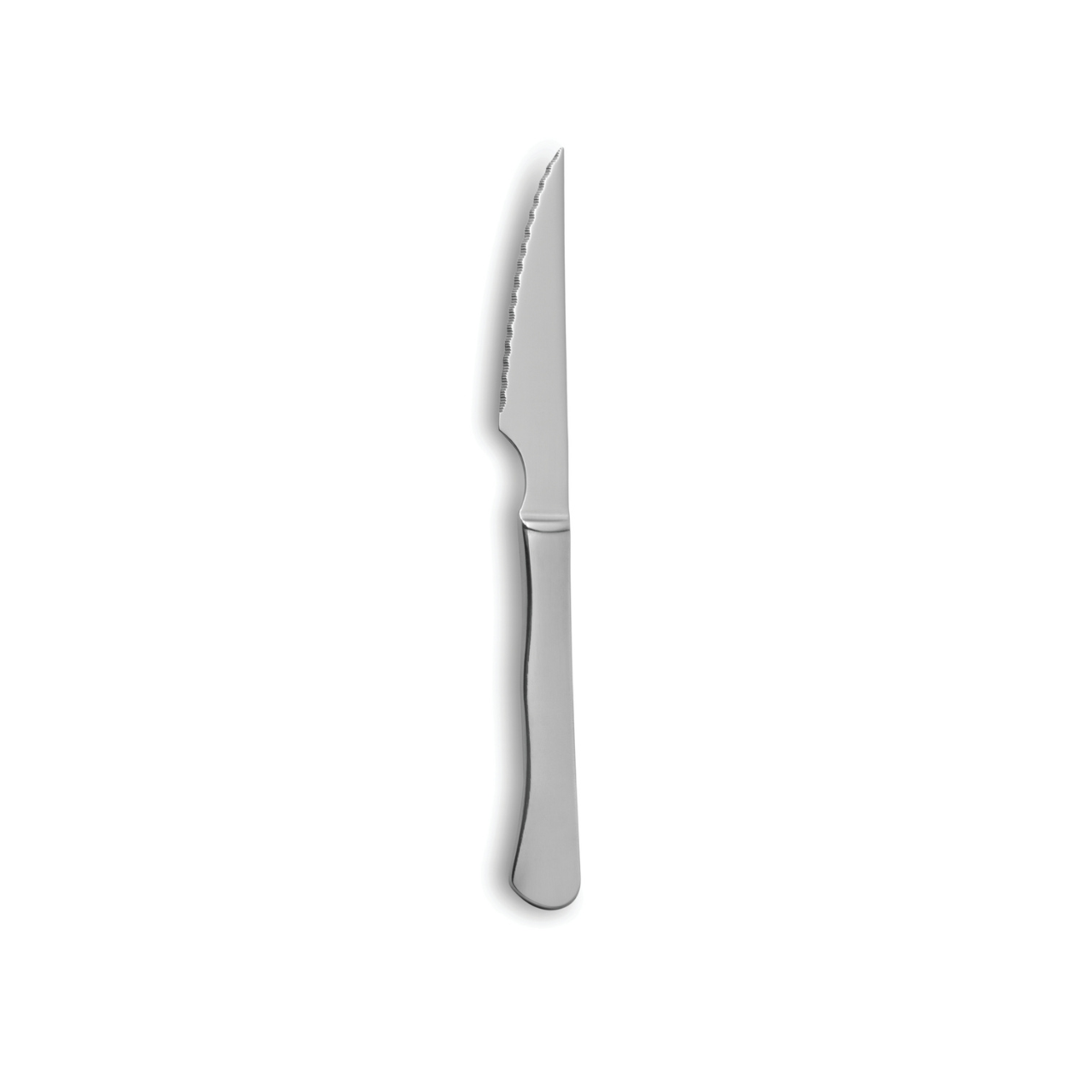 Comas Perfect 8.85" Stainless Steel Serrated Steak Knife, Hollow Handle, 12/Case