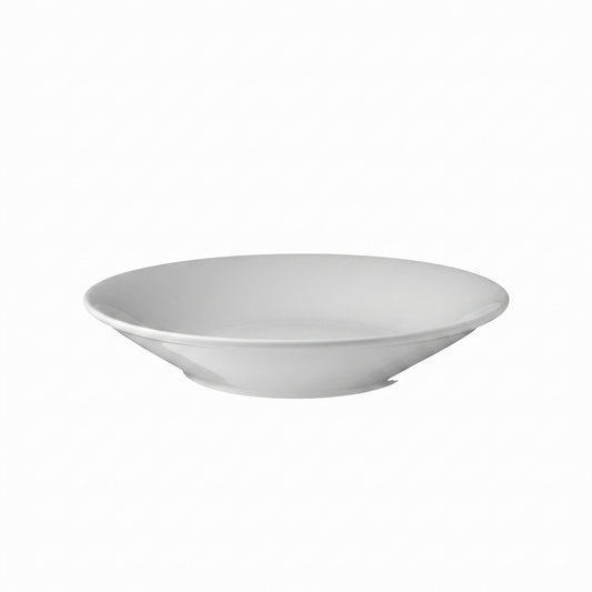 MCIC Orleans 10.5" Bone White Porcelain Pasta Coupe Bowl, 30 oz, Whole case 24/Case