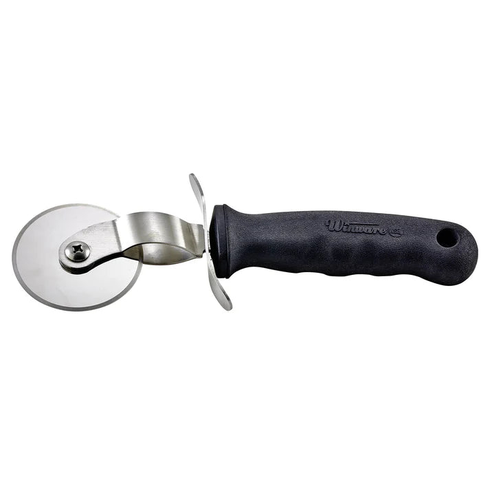 Winco VP-315 2-1/2" Stainless Steel Wheel Pizza Cutter with Soft-Grip Handle
