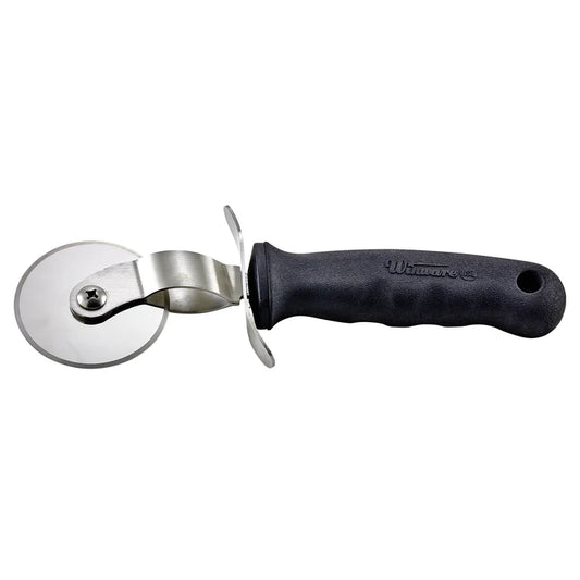 Winco VP-315 2-1/2" Stainless Steel Wheel Pizza Cutter with Soft-Grip Handle