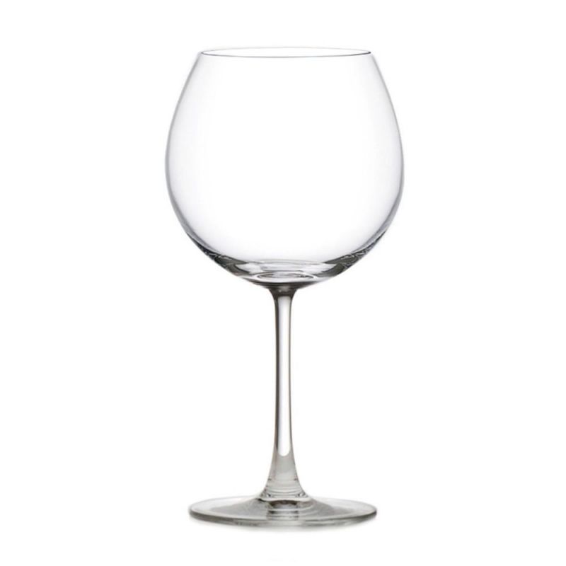 Ocean Glass Madison Sheer Rim Burgundy Wine Glass – 22 oz, 6/Case