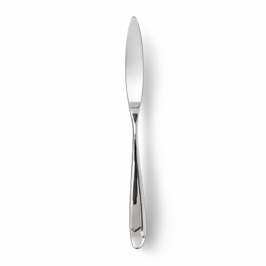 Clearance Studio William Olive Mirror Fish Knife – 8.9" 18/10 Stainless Steel, 4.5mm Gauge, Commercial Flatware, 12/Case