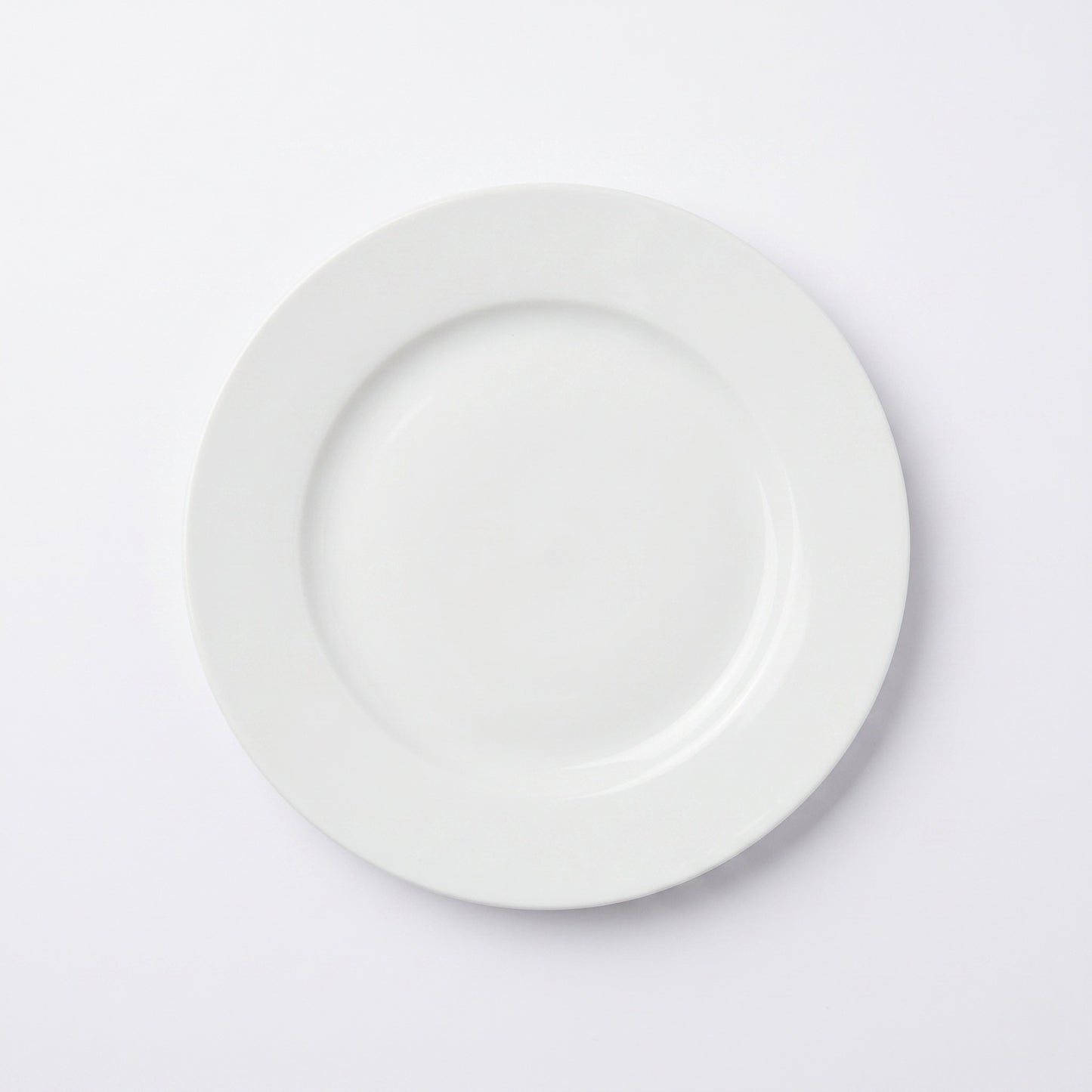 MCIC Orleans 8" Round Porcelain Salad & Dessert Plate, Bone White, Whole case 36/Case