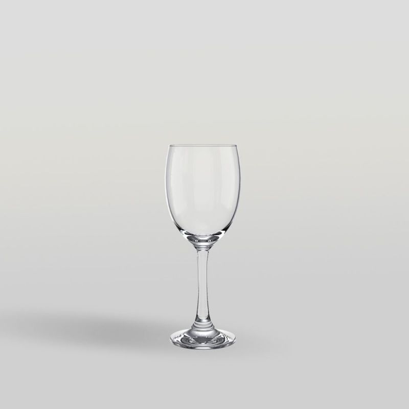 Ocean Glass Duchess Rolled Edge Wine Glass – 9 oz, 6/Case