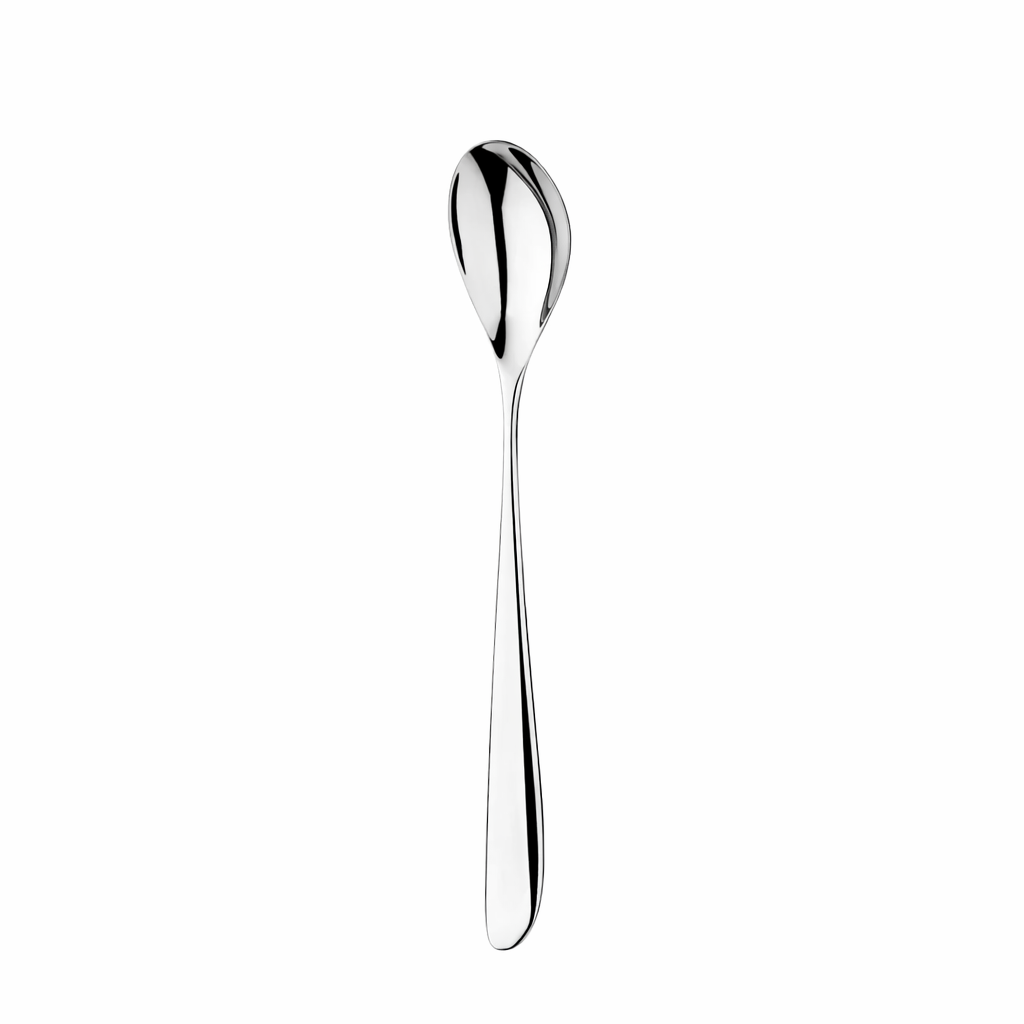 Clearance Studio William Olive Mirror Dessert Spoon – 7.4" (188mm) 18/10 Stainless Steel, 4.5mm Gauge, Commercial Flatware, 12/Case
