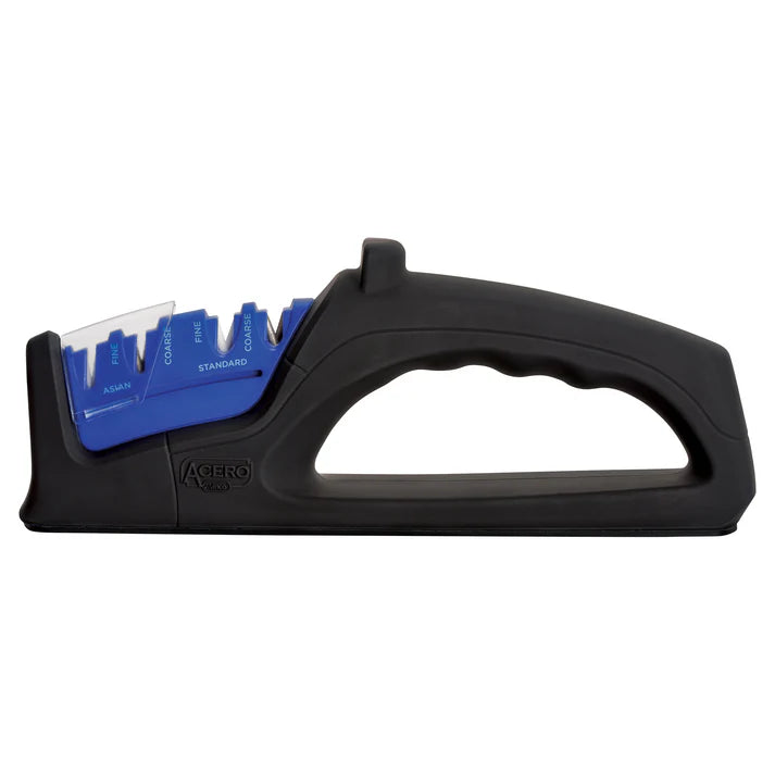 Winco Acero KSP-4 Handheld Four-Stage Standard & Asian Knife Sharpener