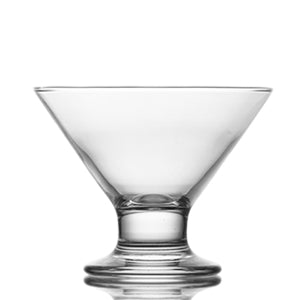 Chelsea Other Shapes 6 oz Stemless Martini, 24/Case image 0