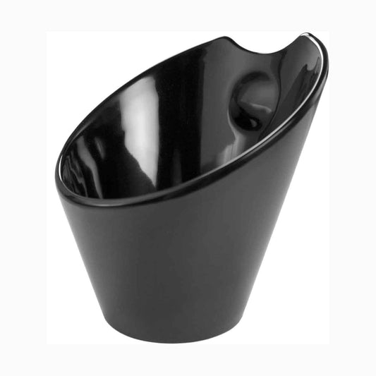 Black Melamine 6.25 inch Vase image 0