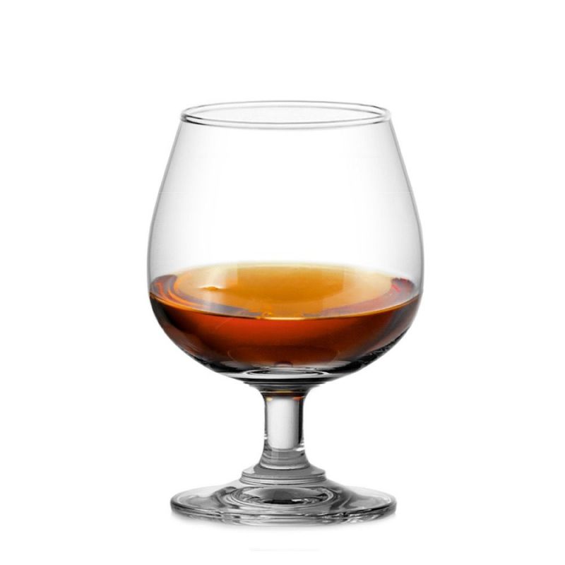 Ocean Glass Classic Rolled Edge Brandy / Snifter Glass – 12 oz, 6/Case