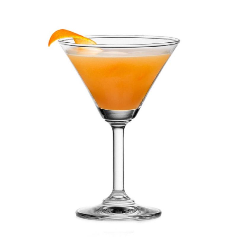 Ocean Glass Classic Rolled Edge Cocktail / Martini Glass – 5 oz, 6/Case