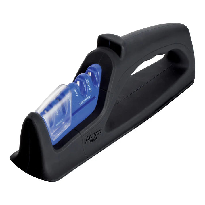 Winco Acero KSP-4 Handheld Four-Stage Standard & Asian Knife Sharpener