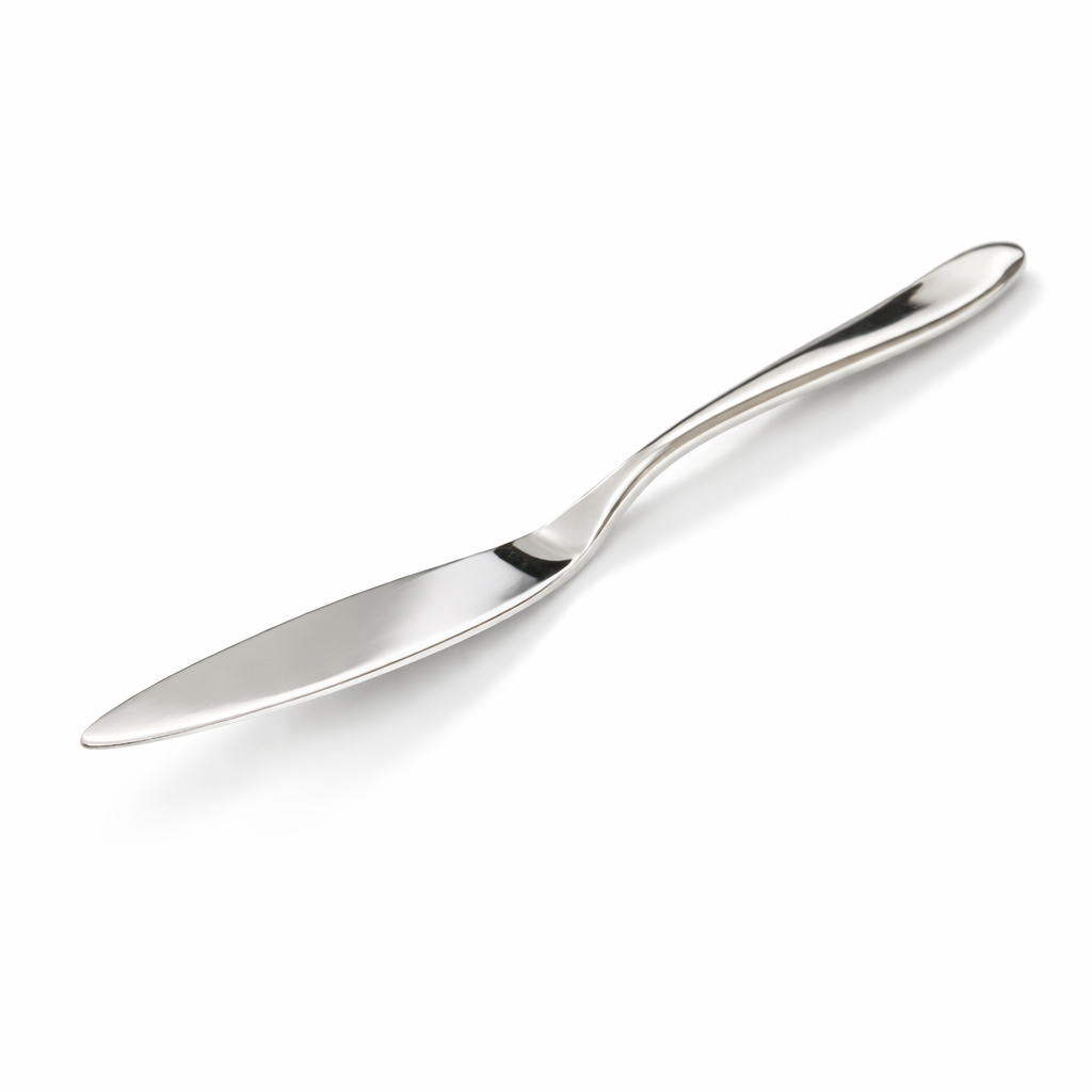Clearance Studio William Olive Mirror Fish Knife – 8.9" 18/10 Stainless Steel, 4.5mm Gauge, Commercial Flatware, 12/Case