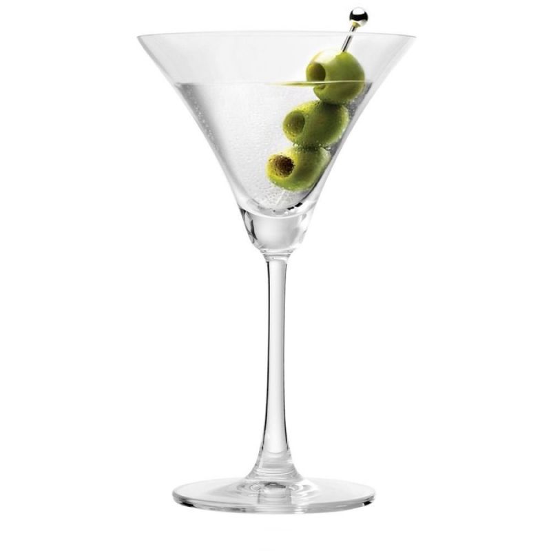 Ocean Glass Madison Sheer Rim Cocktail / Martini Glass – 10 oz, 6/Case