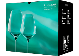Lucaris Hong Kong Hip Long Drink Glass – Titanium Crystal, 15.5 oz, 24/Case