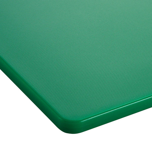 Winco CBGR-1520 15" x 20" Green HACCP Color-Coded Cutting Board, NSF, BPA-Free
